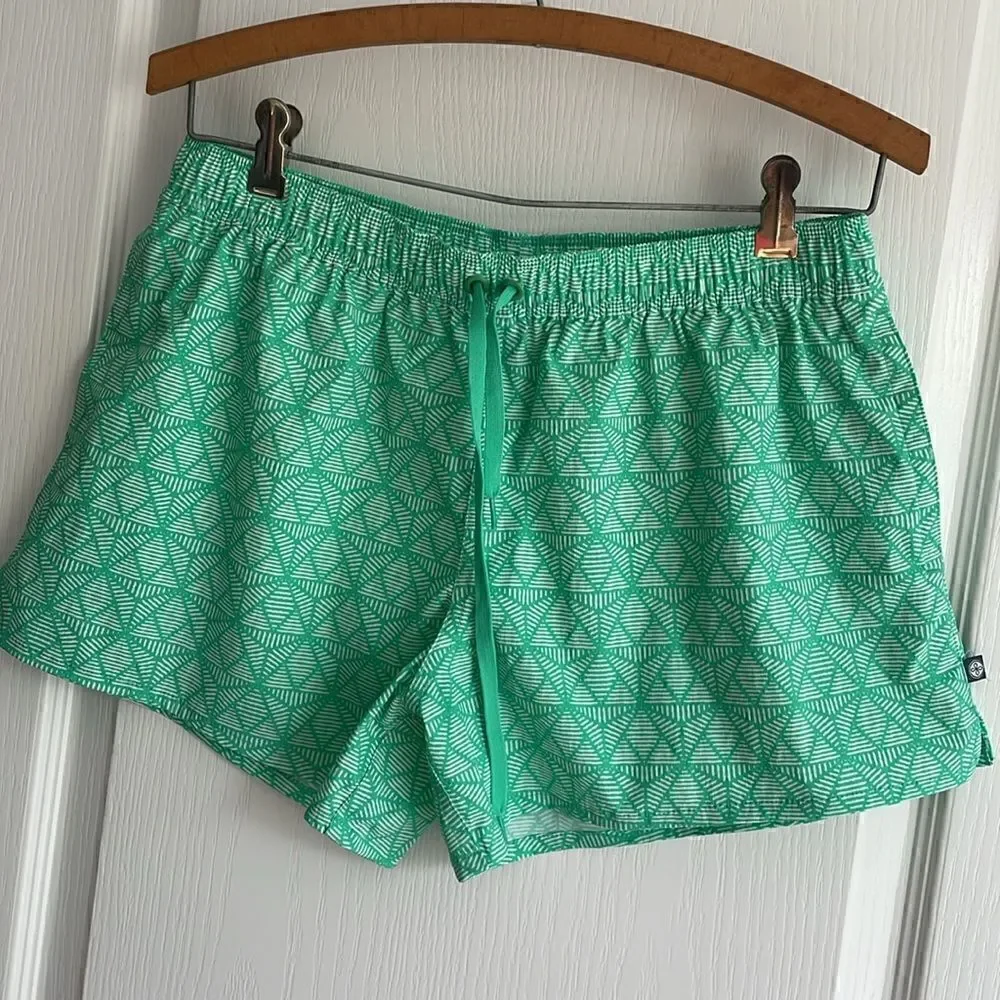 Lauren James Women's Nylon Printed River Shorts Size (M) Medium - Like New